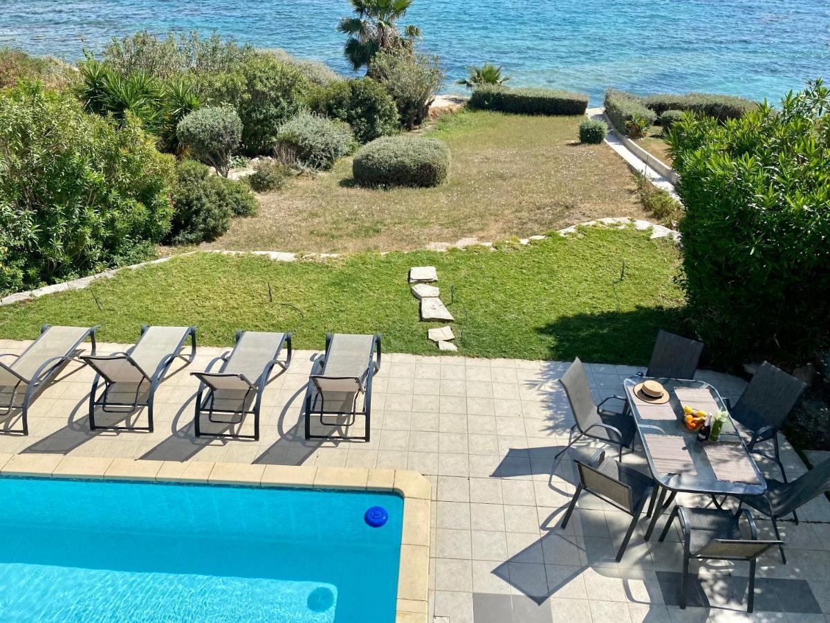 Amazing Front Line Villa In Coral Bay Pégeia Exteriör bild